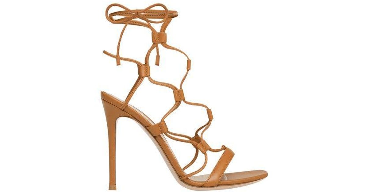 Gianvito Rossi Translucent 120mm heeled sandals - White