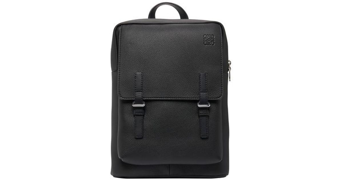Loewe Military Backpack in Black for Men Lyst