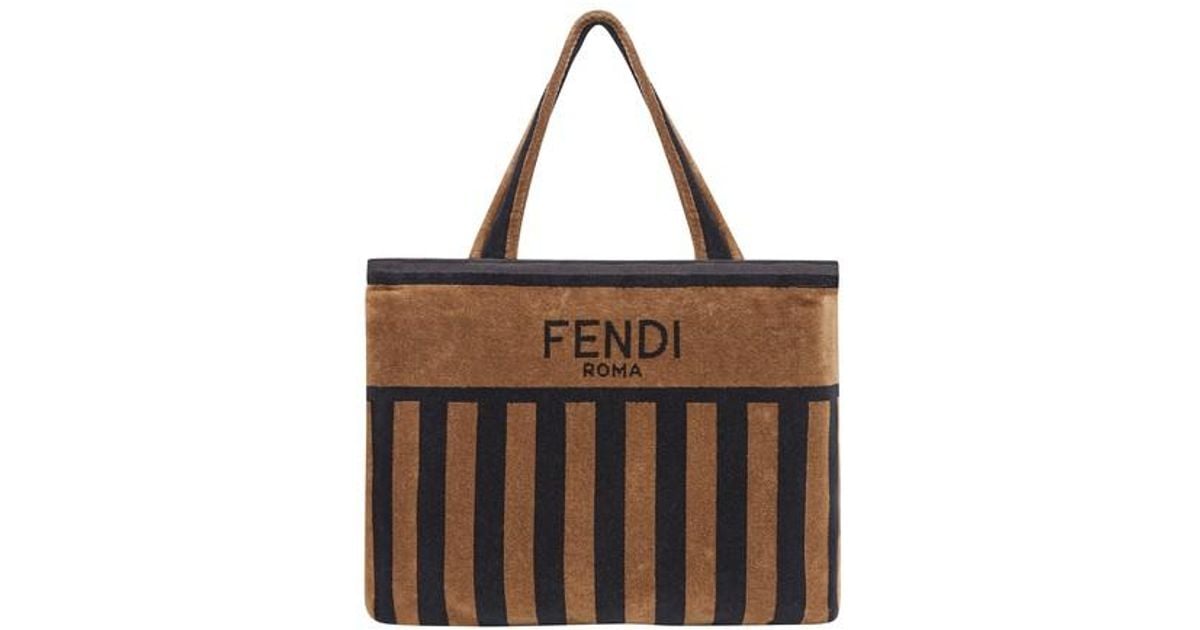 Fendi Towel Bag in Brown Lyst Canada