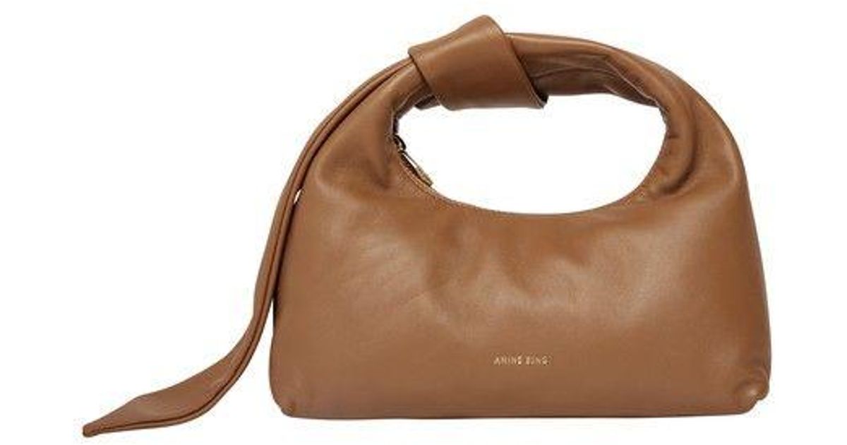 Anine Bing Mini Grace Bag in Brown | Lyst