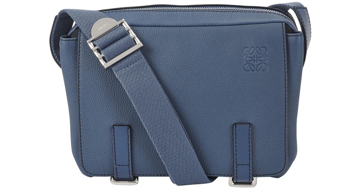 Loewe Military Messenger Bag Xs in Indigo (Blue) for Men Lyst