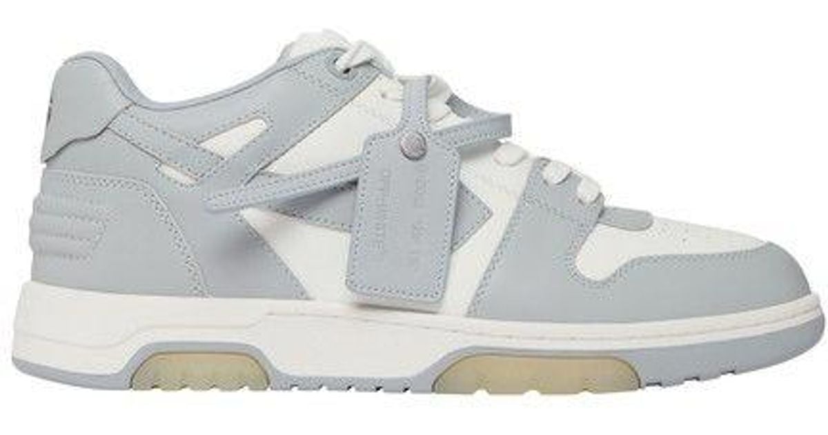 off white out of office sneakers grey