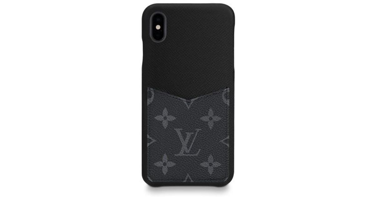 Louis Vuitton Iphone Bumper X & Xs in m_ecli_ (Black) for Men - Lyst