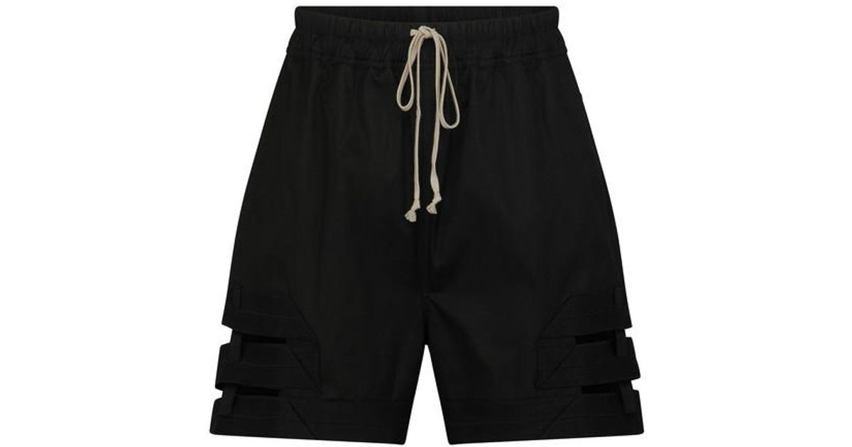 Rick Owens Spartan Boxer Shorts in Black for Men | Lyst