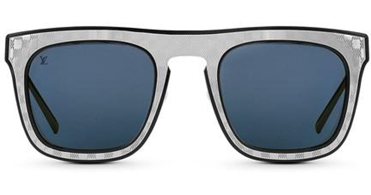 Louis Vuitton Lv Planet Sunglasses in Blue for Men | Lyst UK