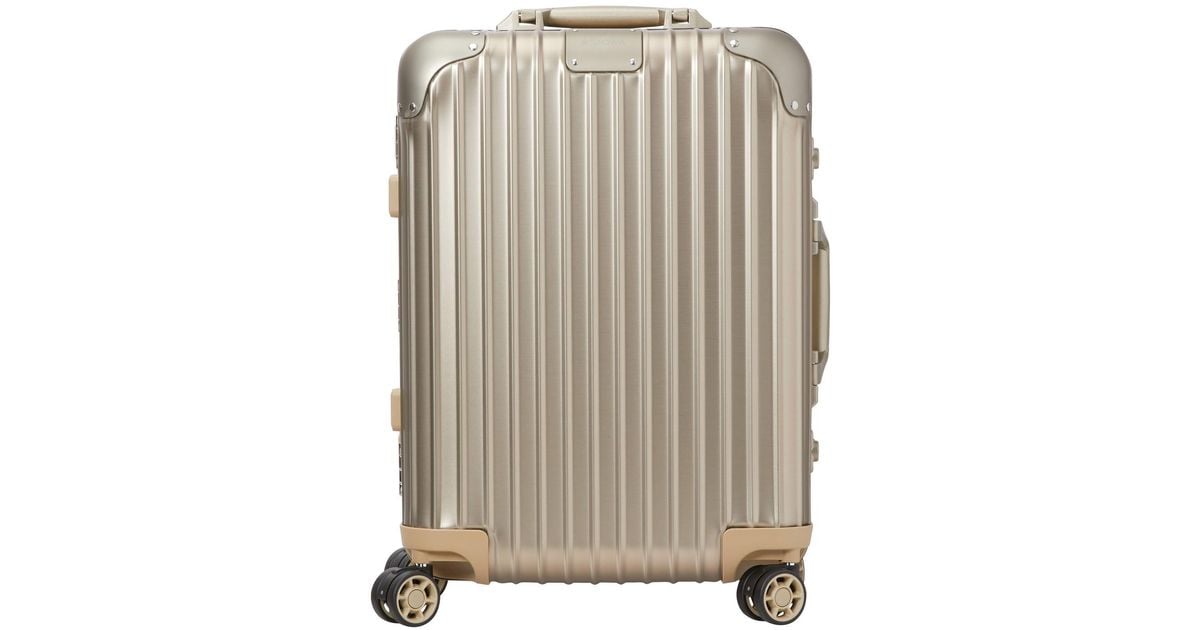 RIMOWA Original Cabin S luggage | Lyst