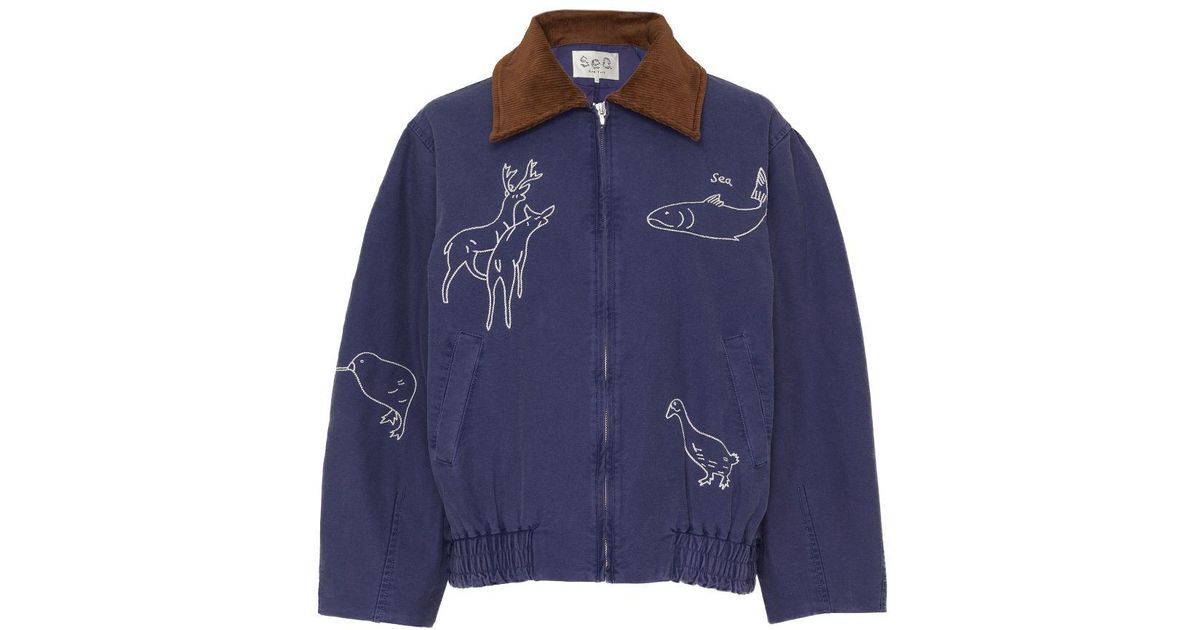 Sea New York ＤＥＭＩ　ＦＲＥＮＣＨ　ＷＯＲＫＷＥＡＲ　ジャケット Demi Jacket – Sea, New York