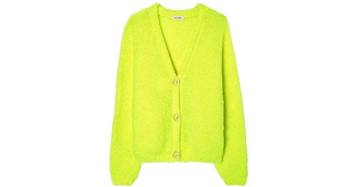 American Vintage Cardigan Zolly in Gelb Lyst DE