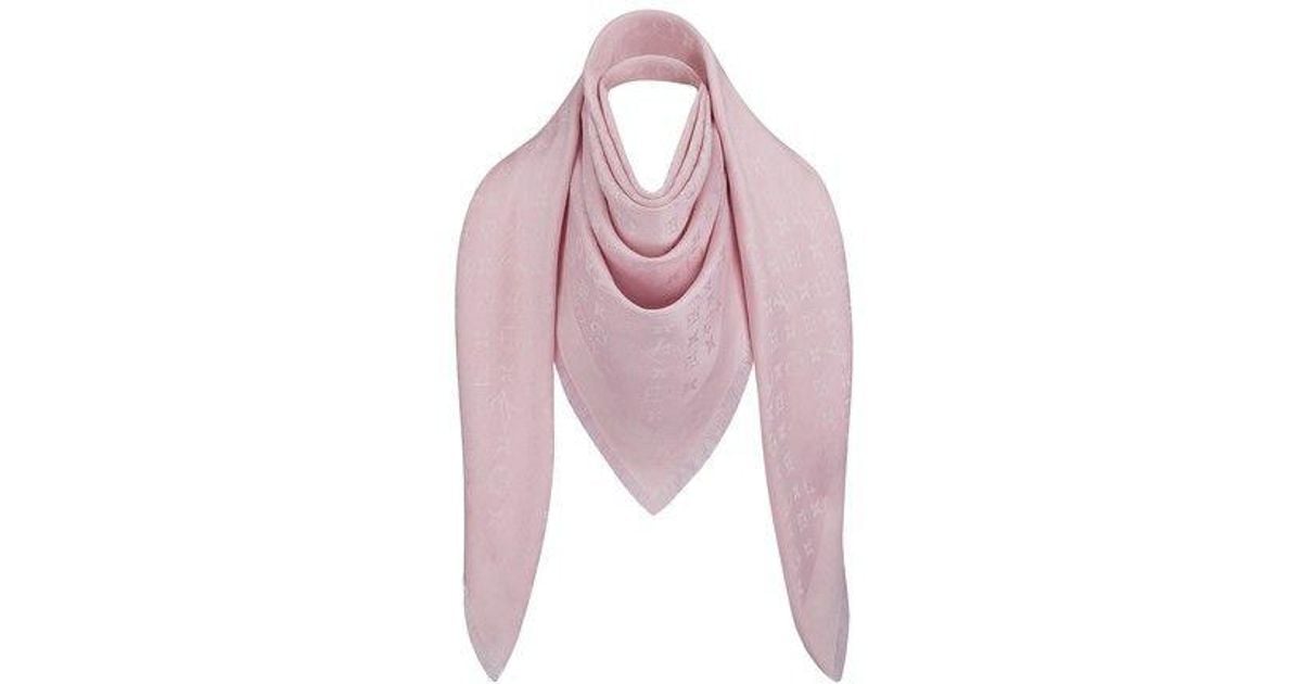 classique monogram shawl