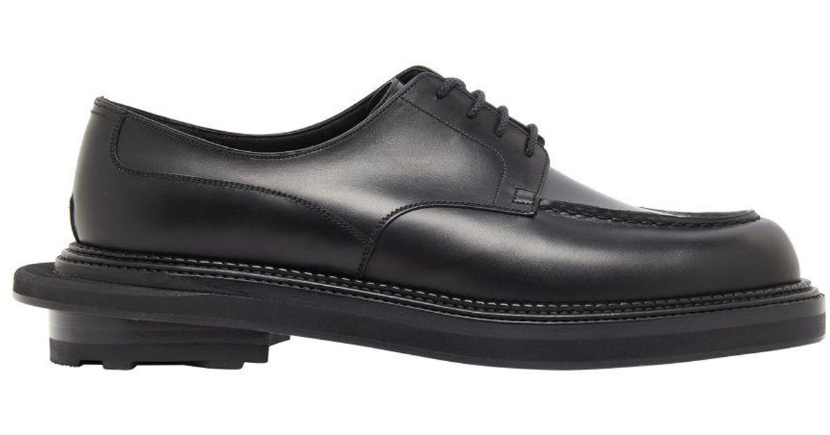 J.M. Weston Box Calf Golf Derbies in Black for Men | Lyst