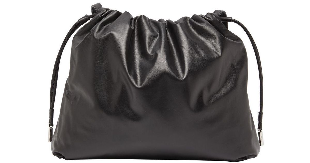 完売必至★THE ROW ザ・ロウ Angy light Napa leather hobo bag The Row - Angy light Napa leather hobo bag - Dark Brown | eBay