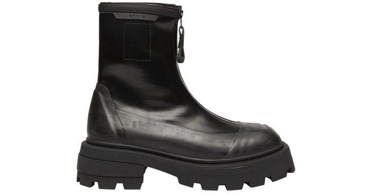 Eytys Aquari Faux Leather Boots in Black | Lyst