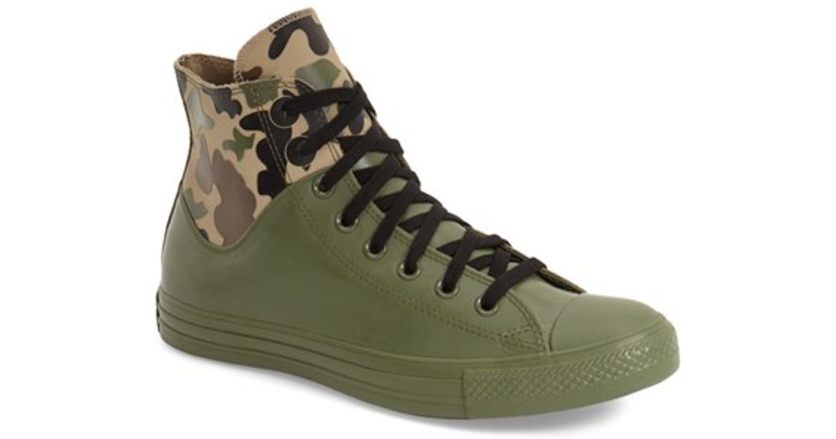 camo high top converse