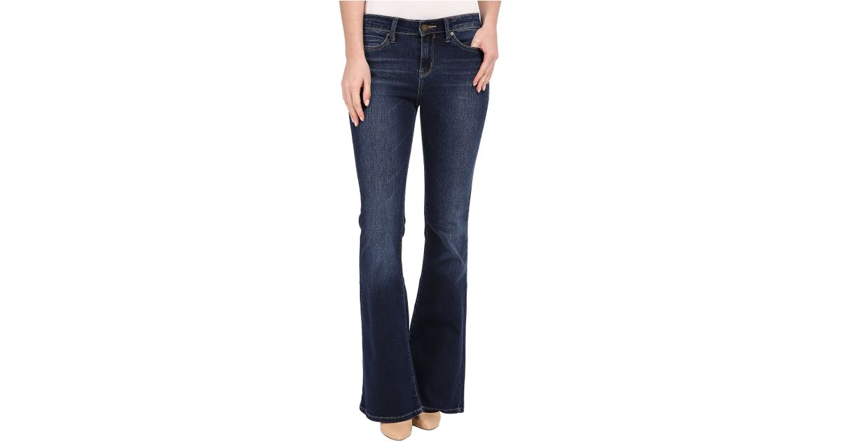 Calvin Klein Denim Flare Jeans In Inky Medium in Black - Lyst