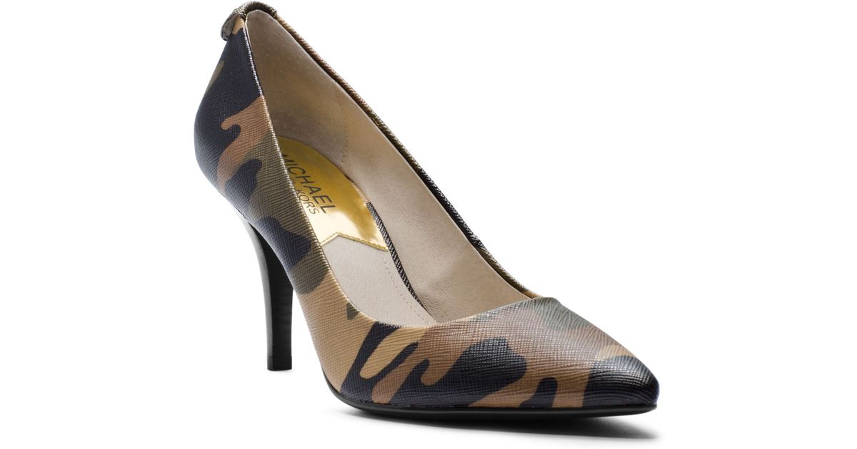 camo print pumps