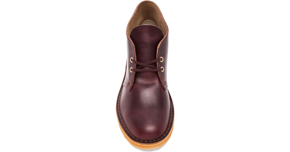 clarks desert boot horween