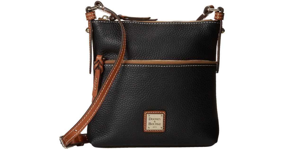 dooney and bourke black leather crossbody