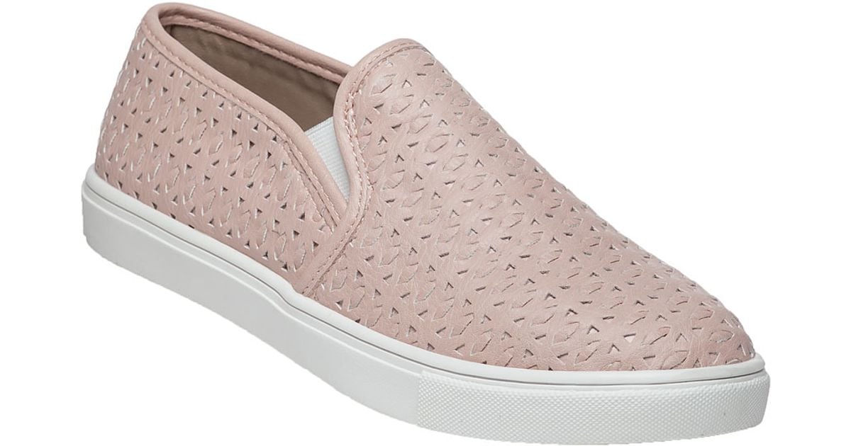 steve madden pink slip ons