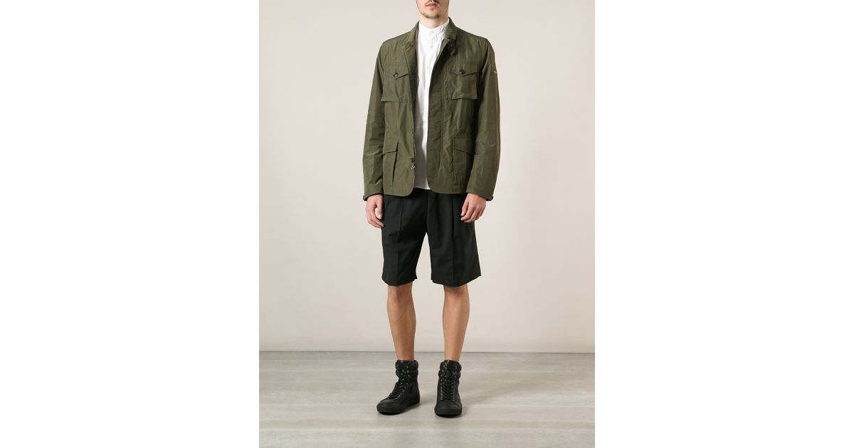 Woolrich Stream Field Jacket in Green for Men Lyst