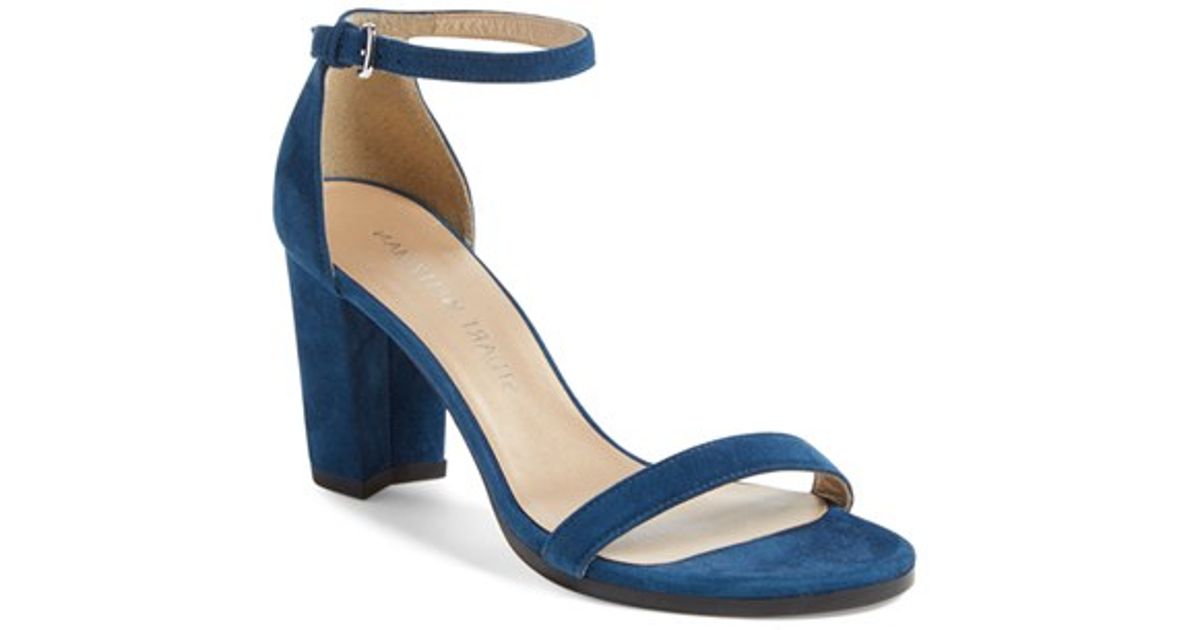 stuart weitzman simple ankle strap sandal