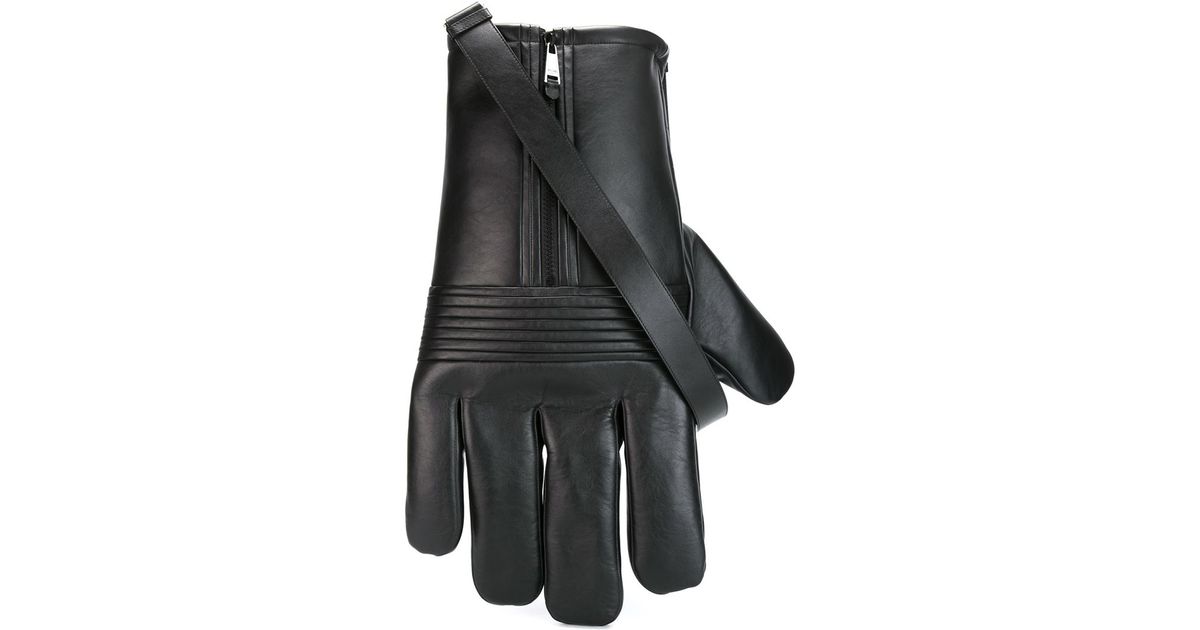 Moschino Glove Cross-Body Bag in Black | Lyst
