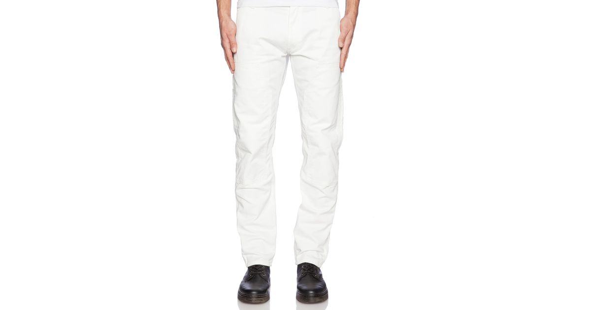 carhartt wip white pants