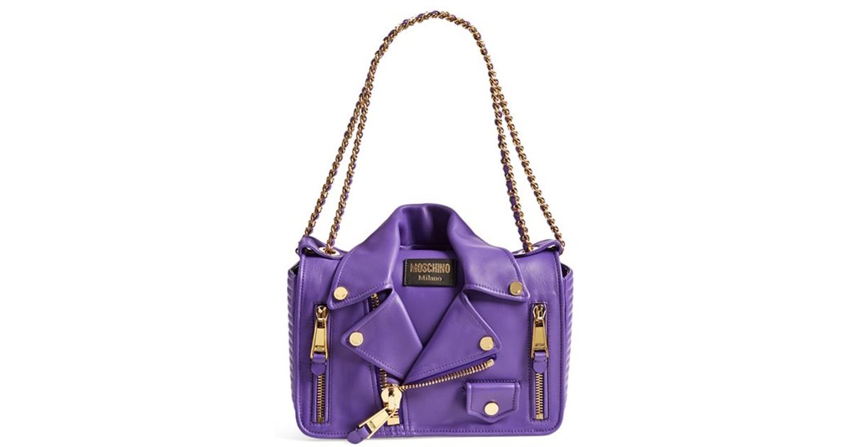 moschino biker bag replica