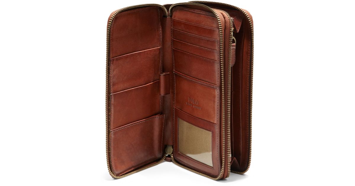 Polo ralph lauren passport wallet clearance
