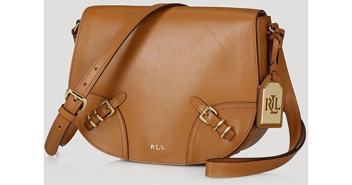 ralph lauren saddle bag