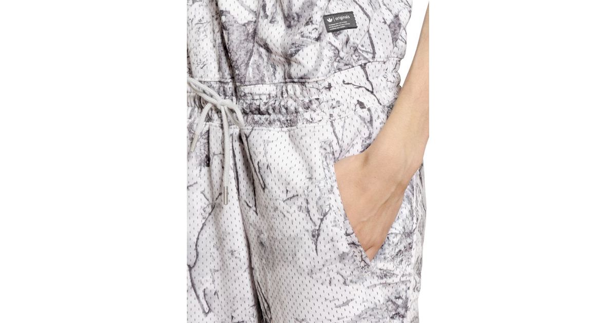 snow camo jumpsuit
