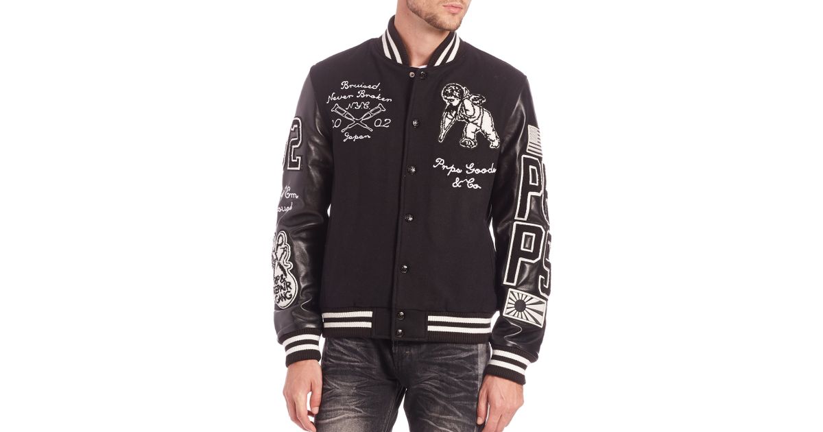 prps varsity jacket
