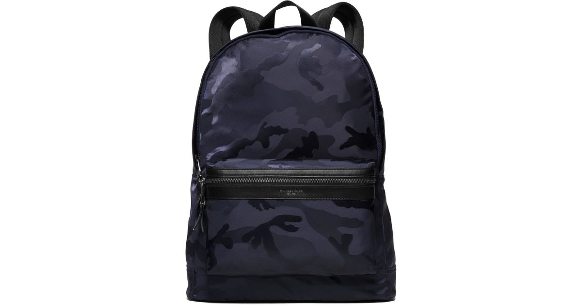 kent floral nylon jacquard backpack