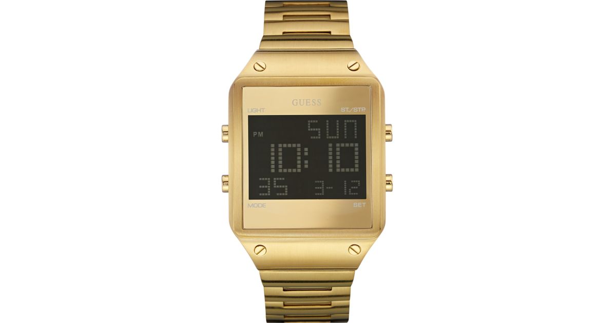 guess watch digital