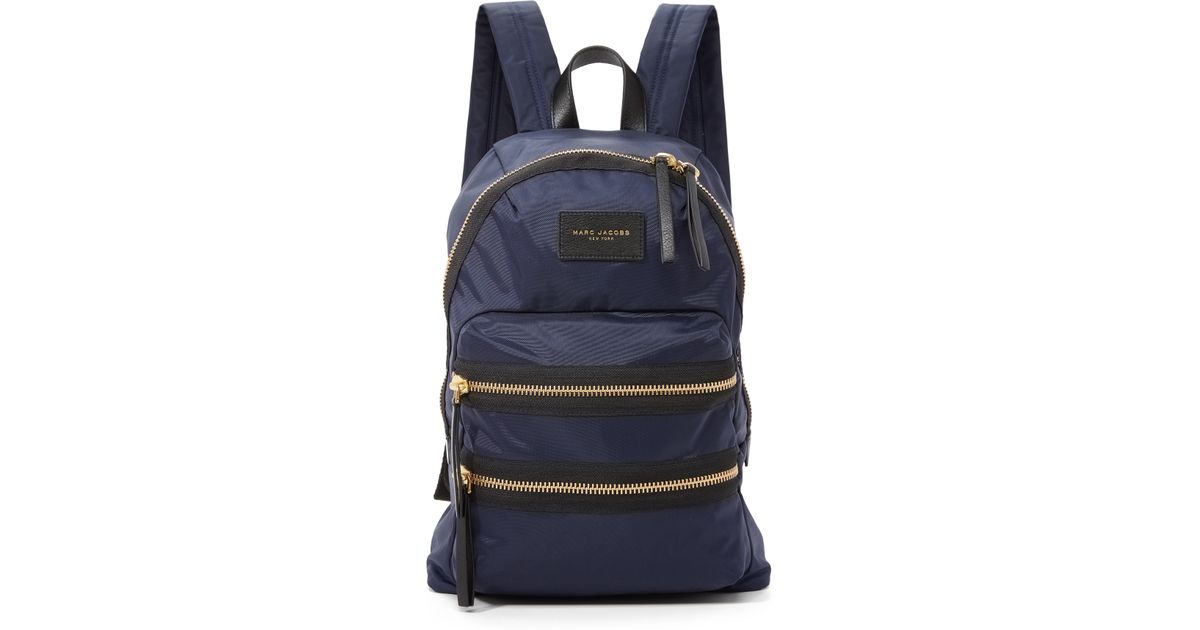 Marc Jacobs Nylon Biker Backpack in Blue Lyst