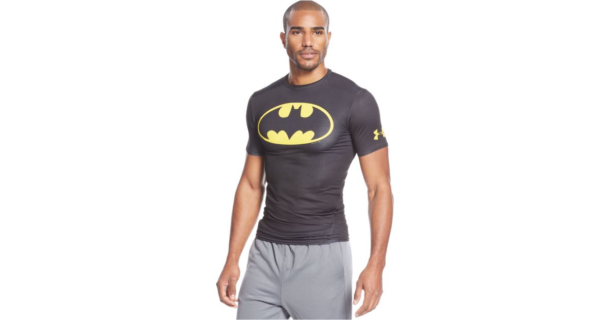 Under Armour Alter Ego Batman Compression T-Shirt in Gray for Men | Lyst