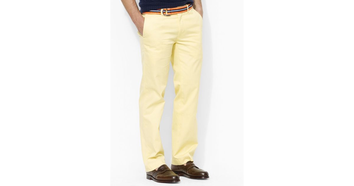 Ralph Lauren Cotton Polo Classicfit Lightweight Military Chino Pant in ...