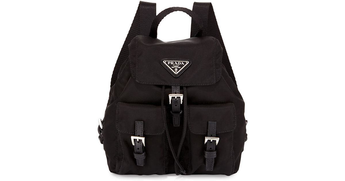 prada vela backpack small
