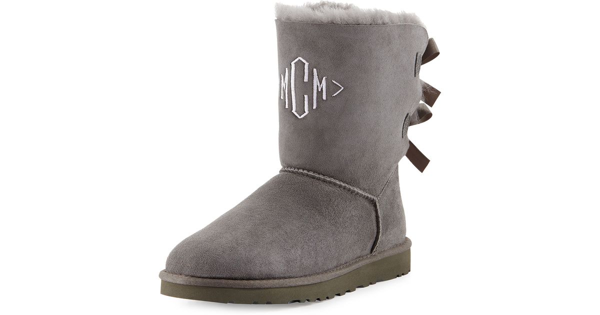 ugg boots with bows on the back