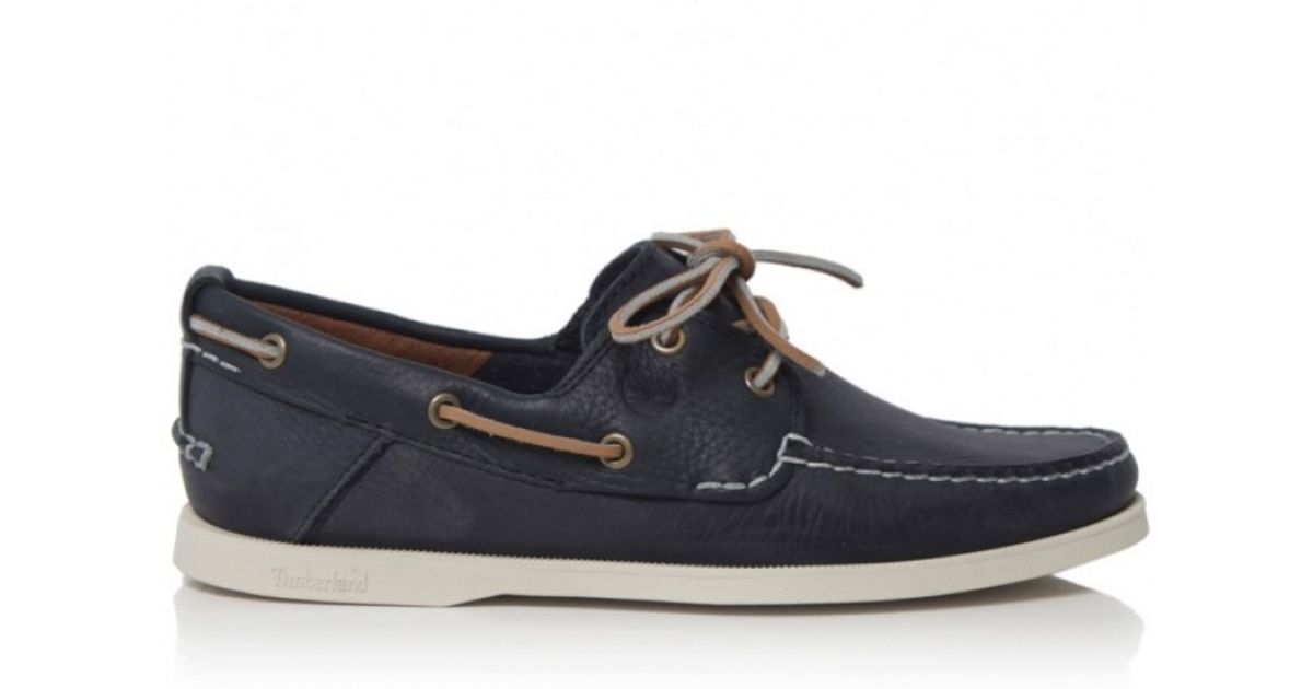 blue timberland boat shoes