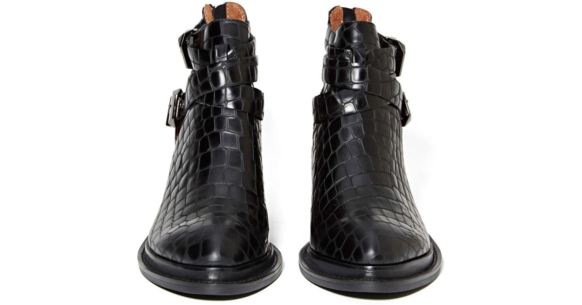 jeffrey campbell sylvestr leather bootie