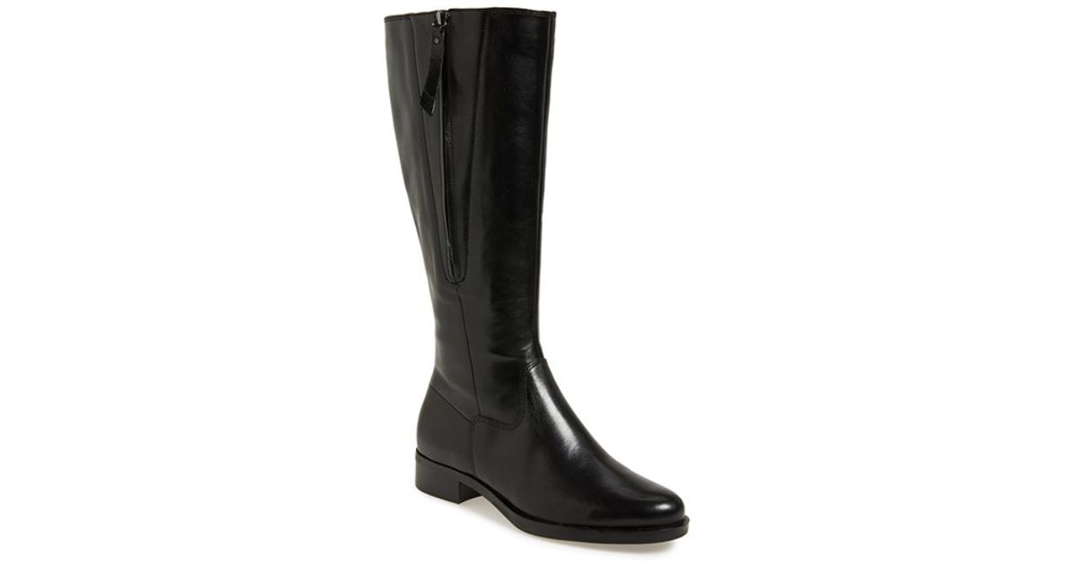 ecco tall black boots