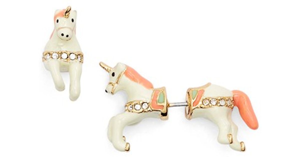 Kate Spade Kate Spade Carnival Nights Unicorn Double Stud