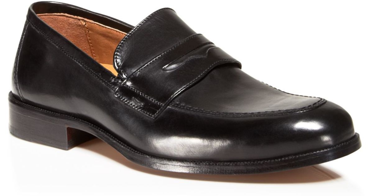 Murphy Leather Stratton Penny Loafers 