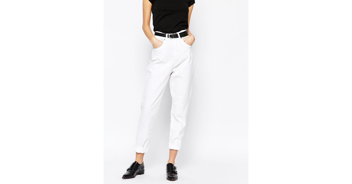 dr denim white jeans