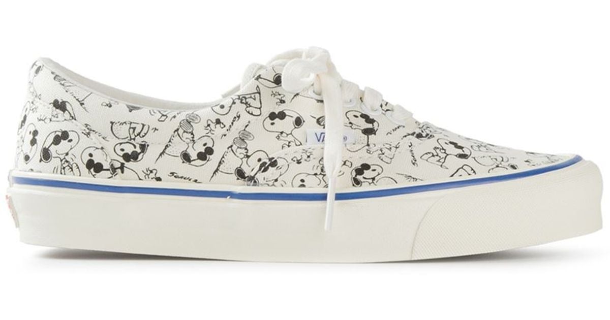 Vans 'Snoopy' Sneakers in White for Men 