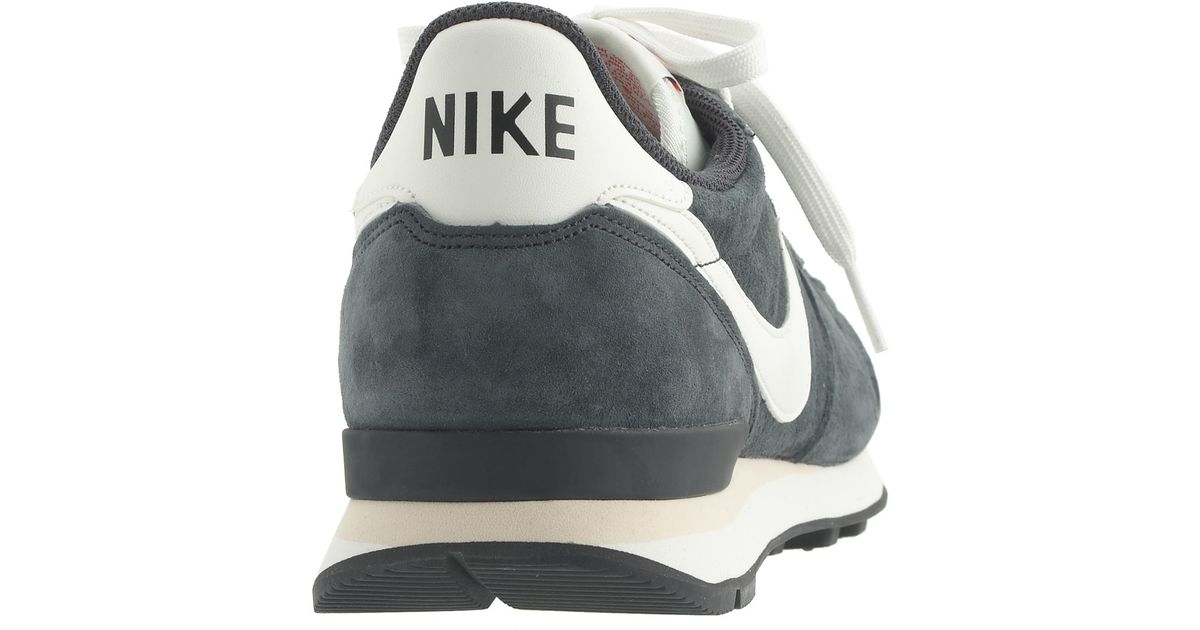 J.Crew Men'S Nike Limited-Edition Pdx Internationalist Mid Sneakers in Gray  for Men | Lyst