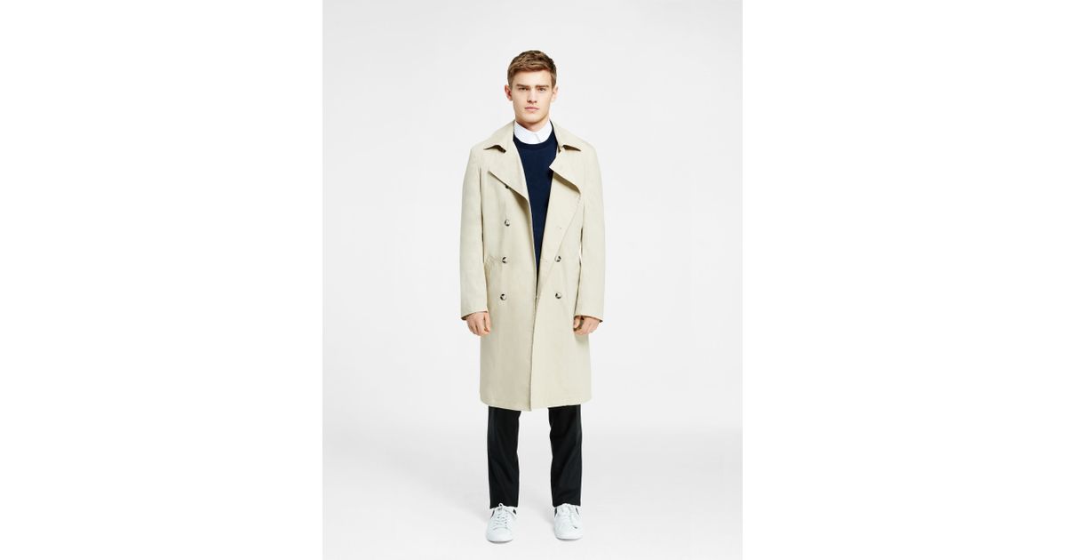 Dkny Belted Metallic Satin Trench Coat Nordstrom Exclusive Gallery