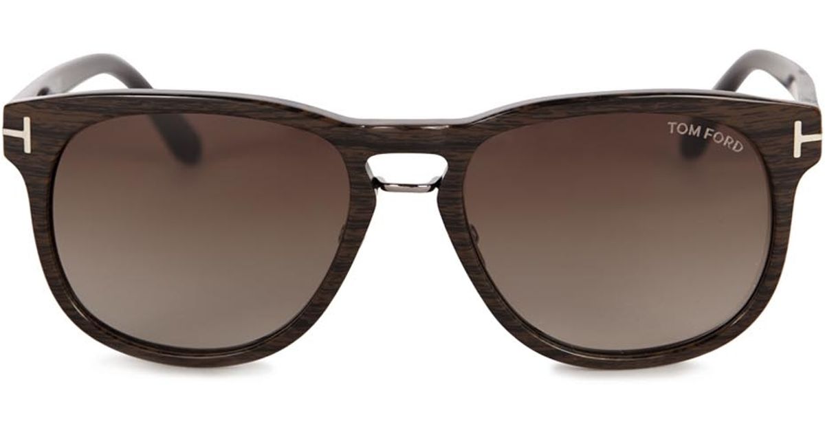 tom ford wood sunglasses
