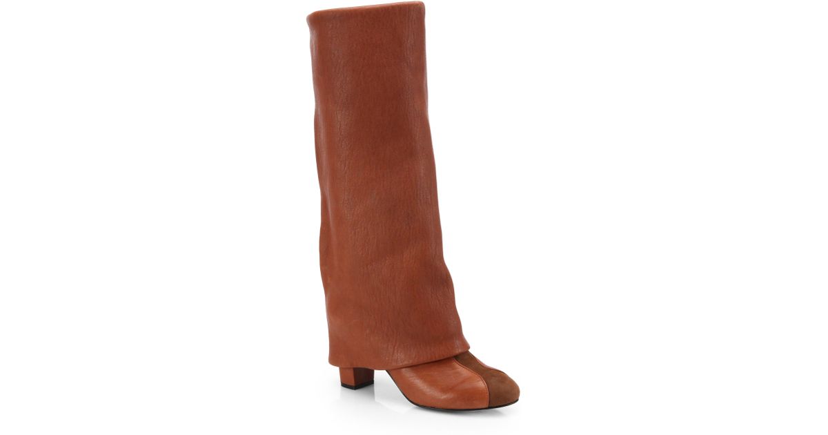 see by chloe knee high boots