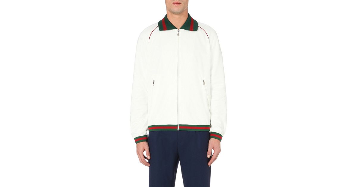 white gucci jacket